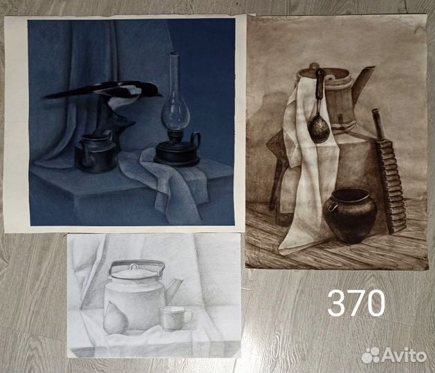 Работы по рисунку и живописи