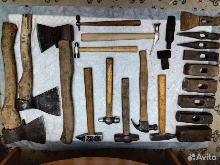 Коллекция СССР молоток гвоздодёр топор