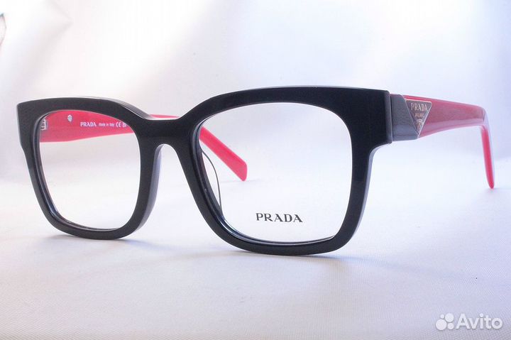 Оправа для очков Prada Black and Red 2025 года