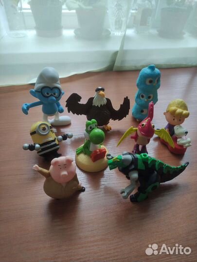 Игрушки из макдональдса