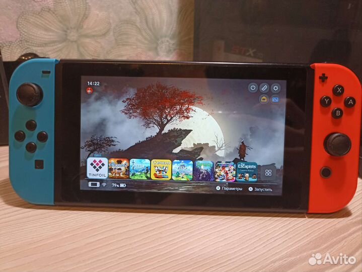 Nintendo switch прошитая + игры