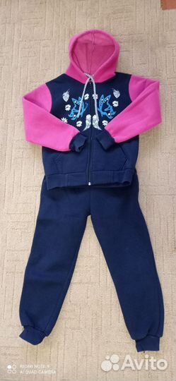 Костюм на флисе детский
