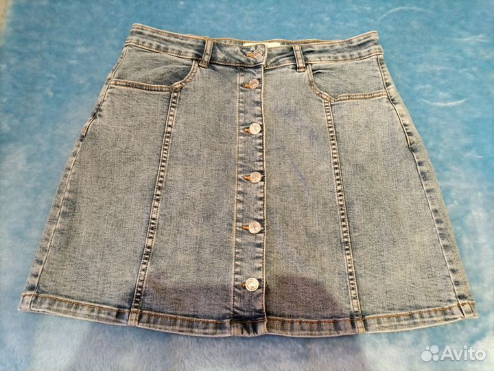 Юбка джинсовая женская Mango 48 размер