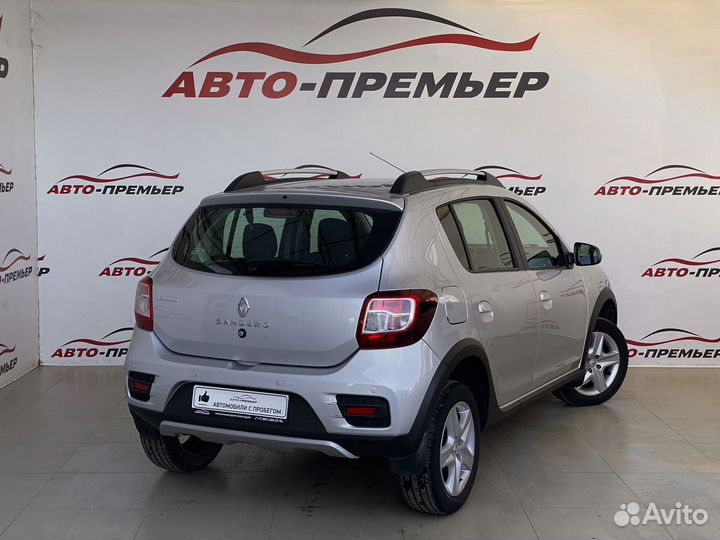 Renault Sandero Stepway 1.6 МТ, 2017, 111 258 км