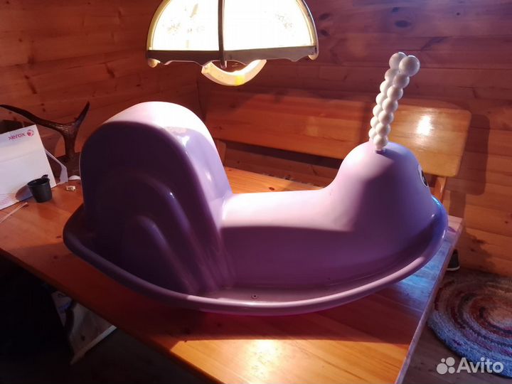 Детская качалка улитка