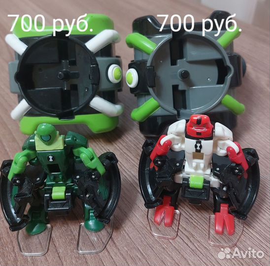 Игрушки из серии Бен тен