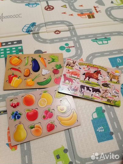 Рамки вкладыши монтессори