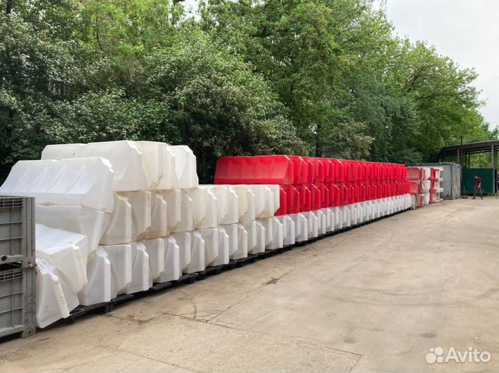 Аренда водоналивных дорожных блоков