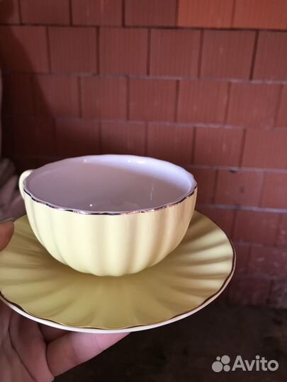 Чайная пара фарфор