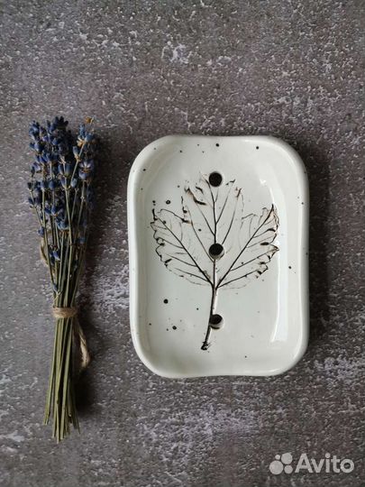 Керамические мыльницы ручной работы