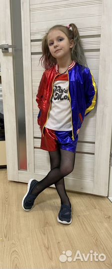 Прокат Костюм Харли Квинн детский