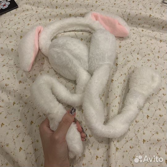 Ушки зайки ободок