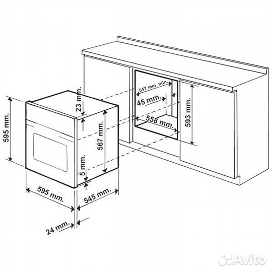 Газовый духовой шкаф Hotpoint Ariston