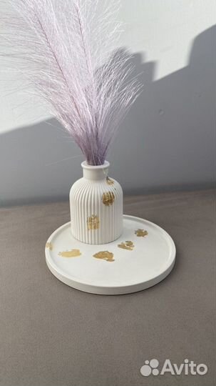 Набор из гипса, свечи