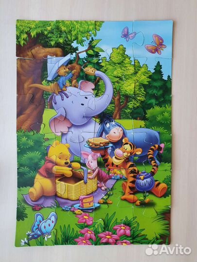 Пазл макси крупный для малышей