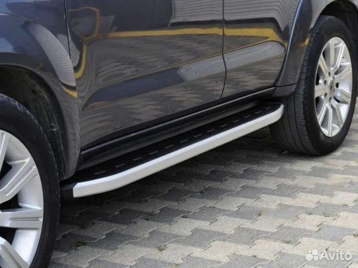 Подножки пороги ssangyong actyon 2011