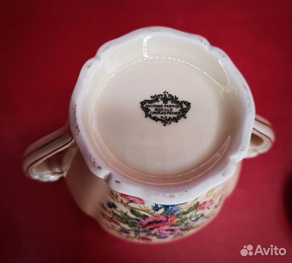 Предметы сервиза Маки от Ancienne Fabrique Royal