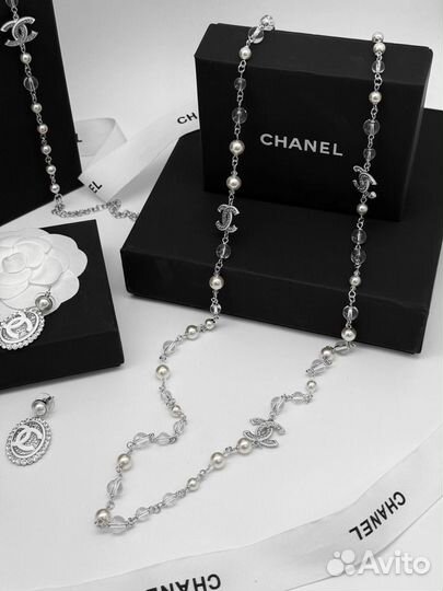 Чокер бусы Chanel