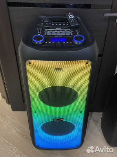 Колонка 1500w цифровые микрофоны