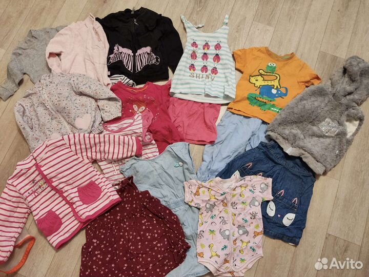 Вещи пакетом на девочку