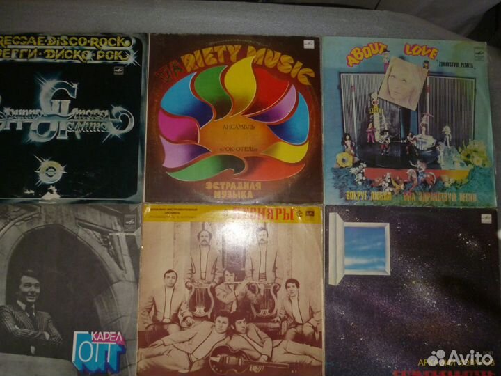 Виниловые пластинки (разные жанры)