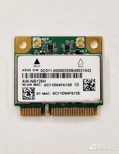 Бу Модуль wi-fi AW-NB126H asus S300CA