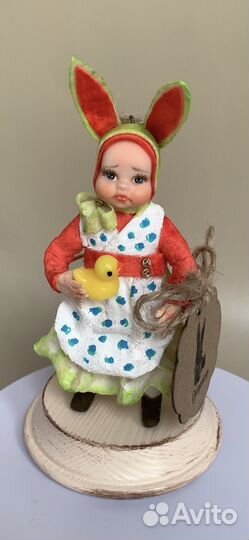 Ватные елочные игрушки