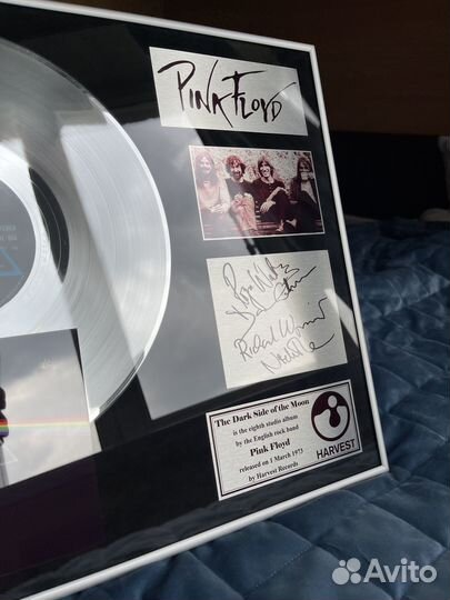Pink Floyd The dark side of the moon винил в рамке