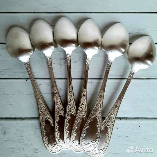 Мельхиоровые антикварные ложки СССР