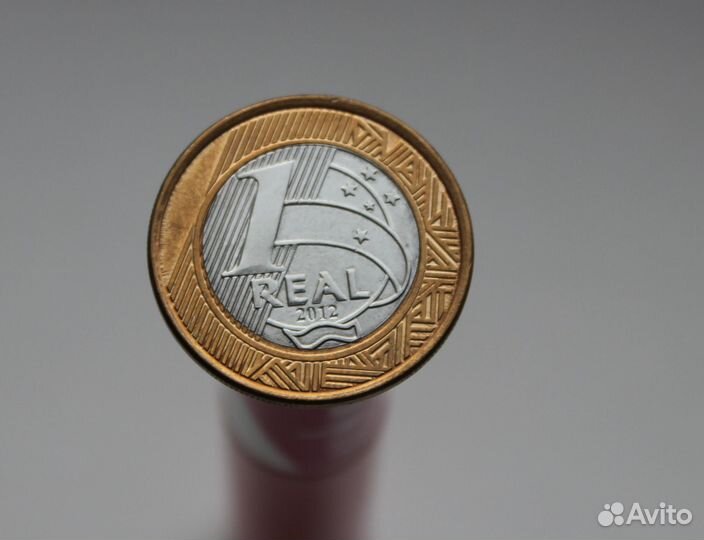 Бразилия 1 реал, 2012 Эстафета передачи флага
