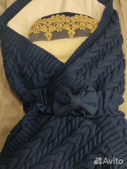 Конверт на овчине плед на выписку, зима/осень