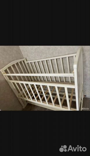 Детская кровать с ортопедическим матрасом