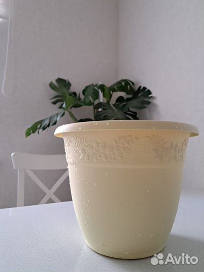 Большой цветочный горшок