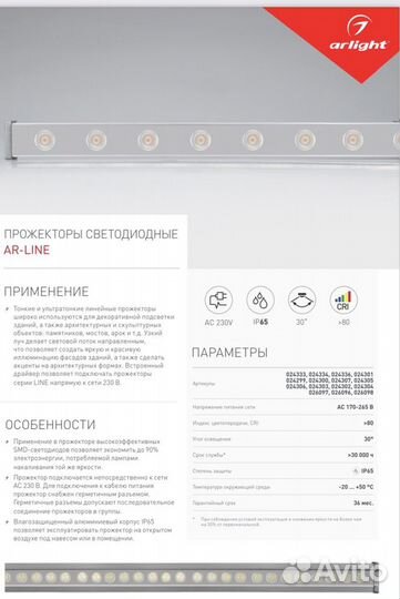 Светодиодный прожектор