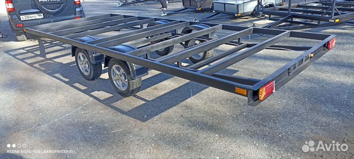 Прицеп платформа 5.5х2.4 2 оси Барс