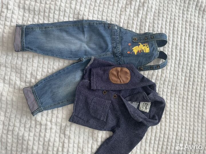 Вещи пакетом на мальчика 80 86