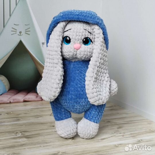 Мягкая игрушка Заяц (ручной работы)