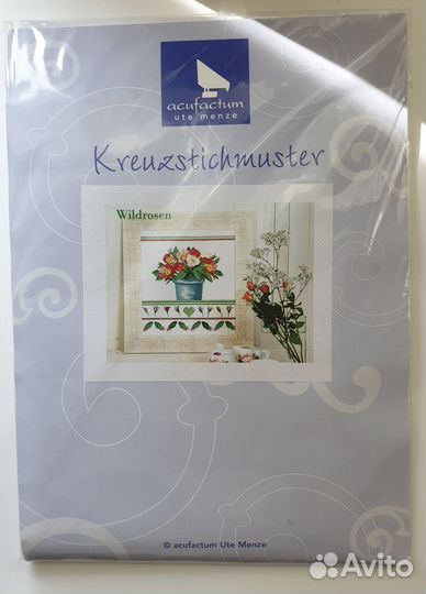 Набор для вышивания Дикие розы acufactum (Германия