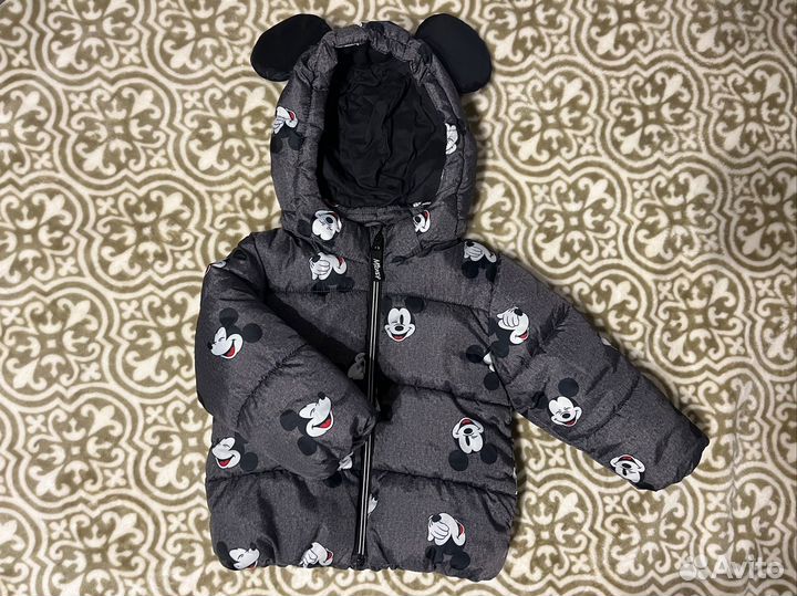 Детская куртка H&M Микки Маус 86 р