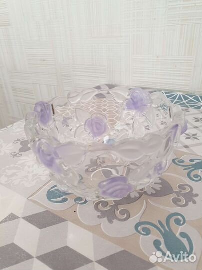 Салатник или ваза для фруктов стекло