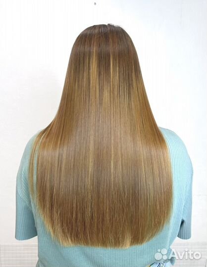 Кератиновое выпрямление