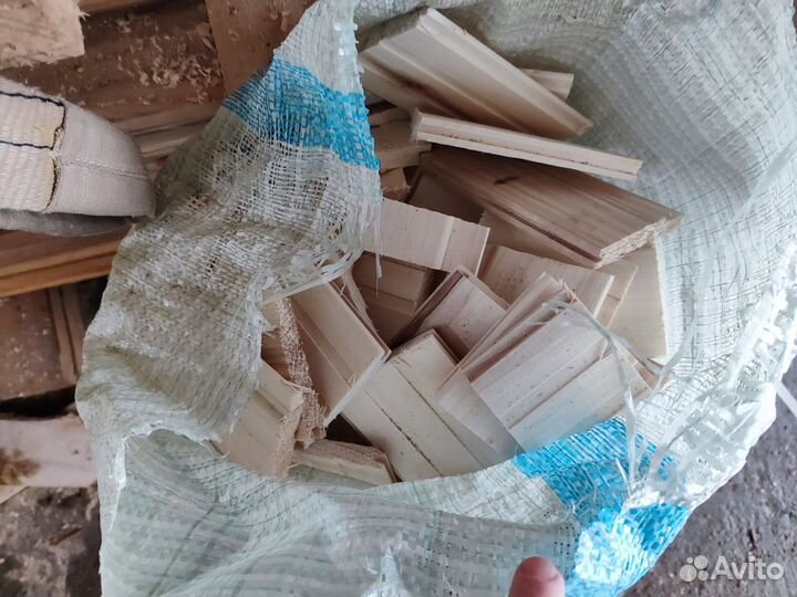 Дрова сухие в мешках