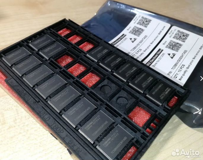 Nand MT29F2G08 TC58NVG0S3HTA0 K9F1G08U0D и др