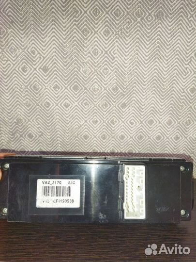 Блок управления отопителем с кондиционером priora