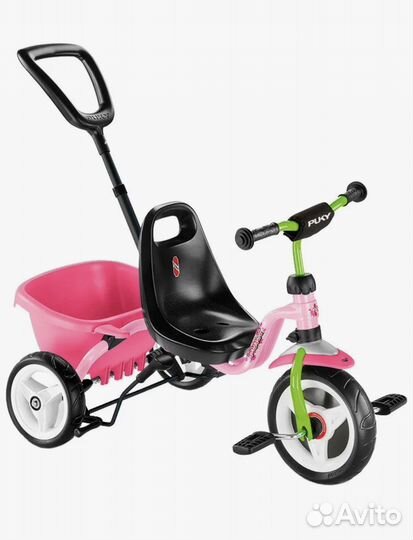 Трехколесный велосипед Puky Ceety 2020, pink/kiwi