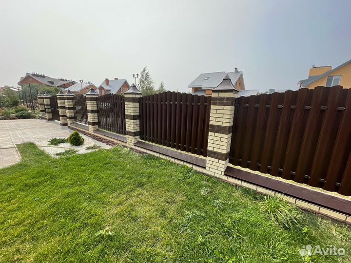 Металлический штакетник