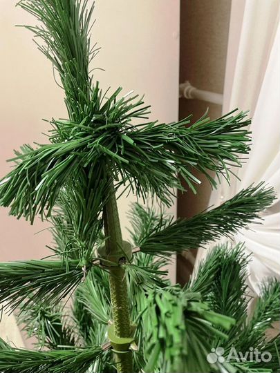 Елка пвх пушистая 140 см СССР 70 годов