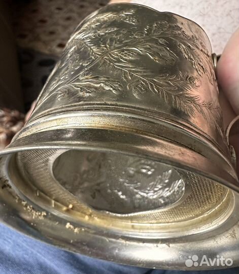 Подстаканник СССР буйвол
