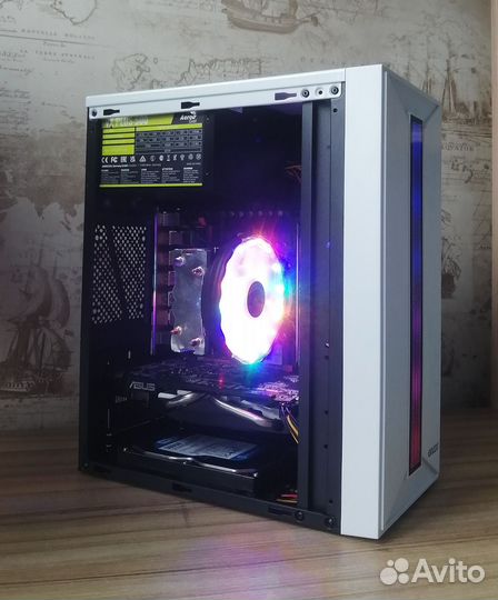 Игровой пк Intel E5 2640 v4, Nvidia GTX 650, 16 Гб