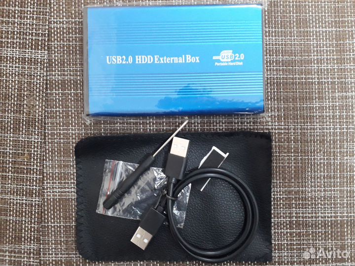 Алюминиевый Case для HDD 2'5 USB2.0 (новый)